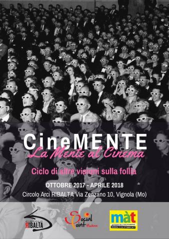Locandina Rassegna CineMente 2017/2018